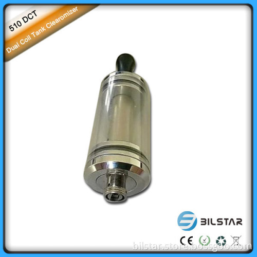 Bilstar New Tank System 510 Dct Clearomizer with 6ml Dual Coil Tank